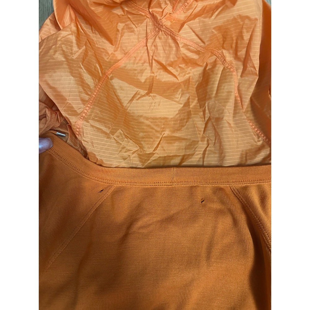 Hermes Blousson Zippe a Capuche Hooded Zip Up orange Jacket men size xl wool - Picture 6 of 6